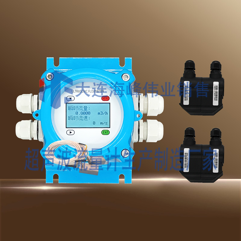 双声道电池供电IP68型超声波热量表外夹式