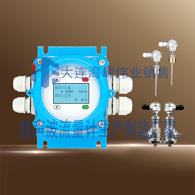 单声道电池供电IP68型超声波热量表插入式