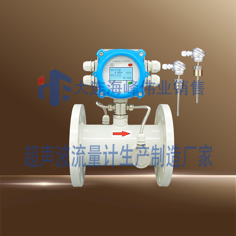 单声道电池供电IP68一体管段式超声波热量表