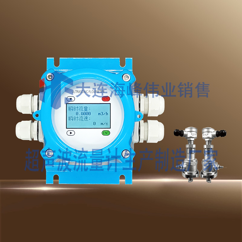 单声道电池供电IP68型超声波流量计插入式