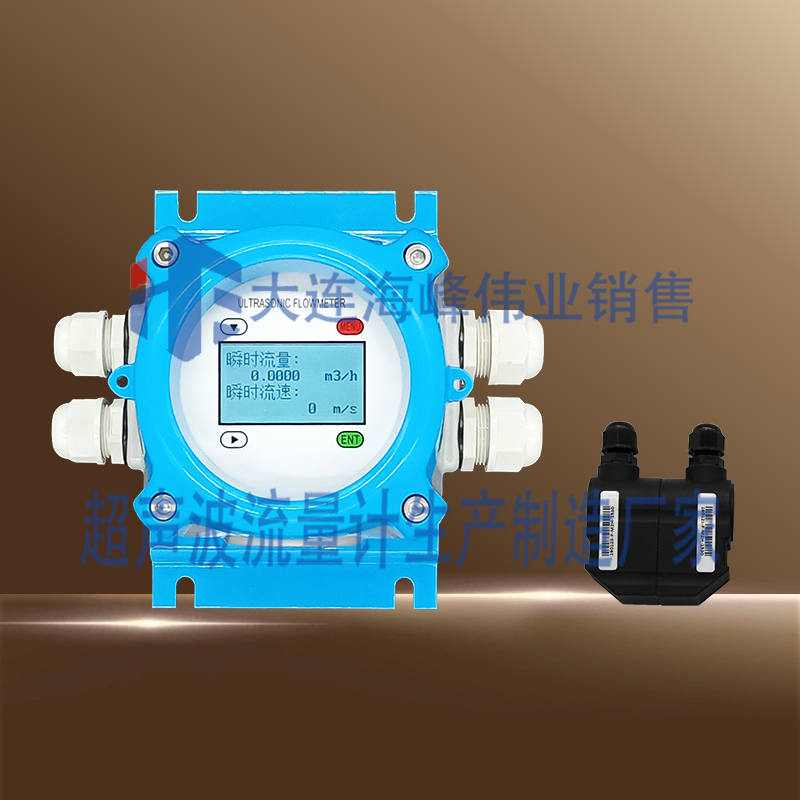 单声道电池供电IP68型超声波流量计外夹式