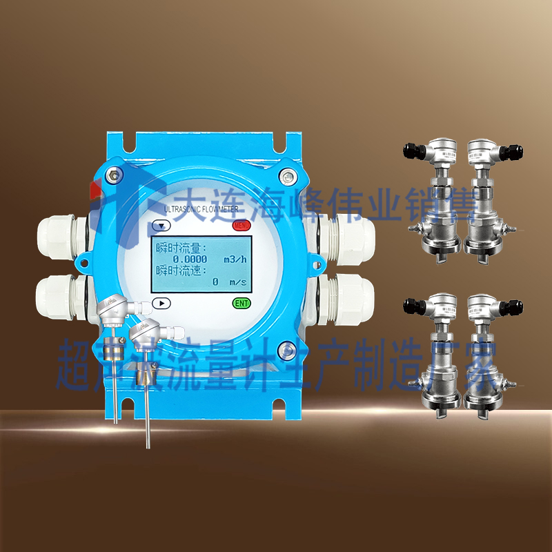 双声道电池供电IP68型超声波热量表插入式